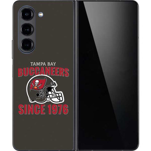 NFL Tampa Bay Buccaneers Helmet Galaxy Z Fold5 5G Skin